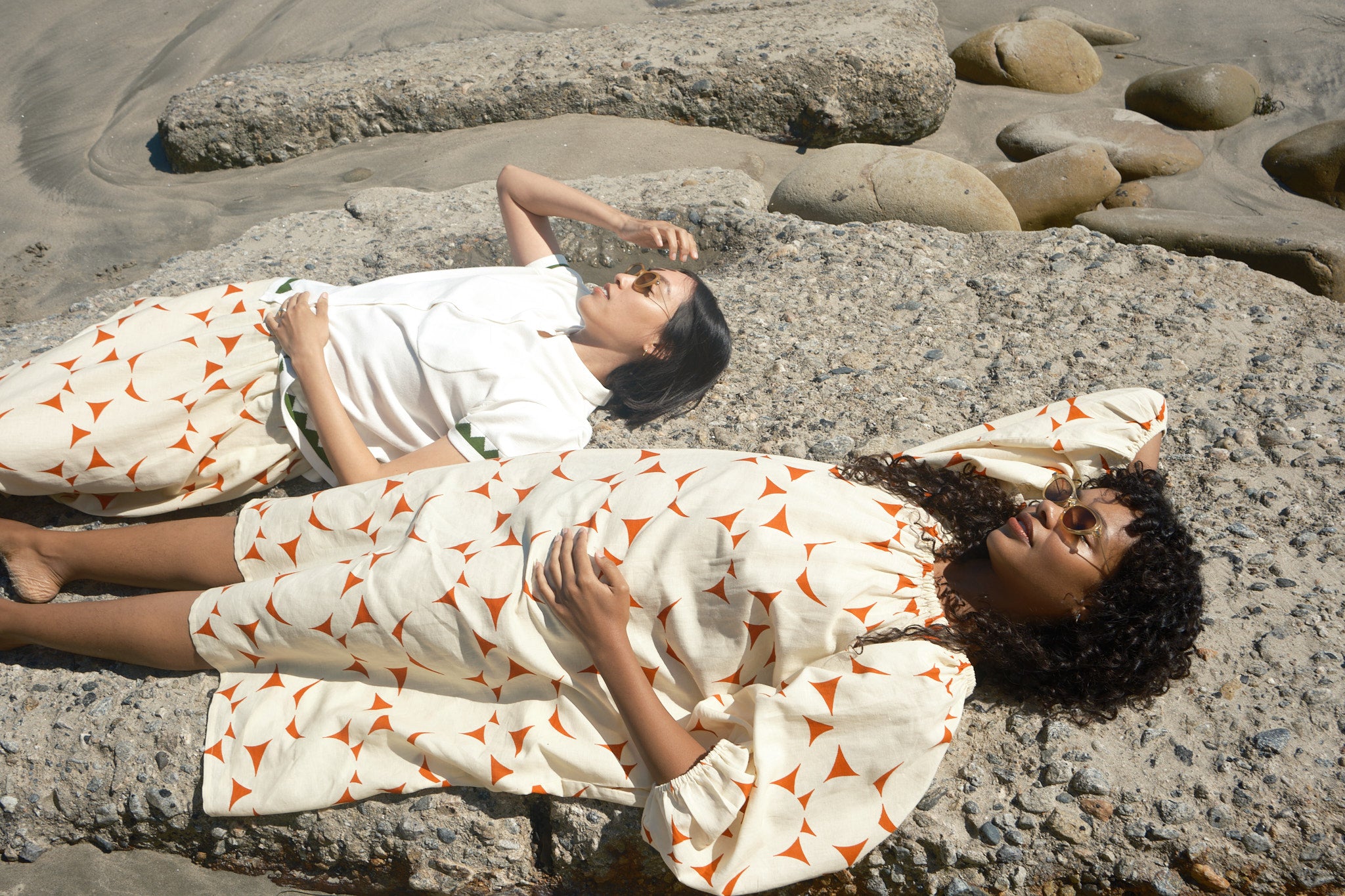 Ballad Dress - Fruit Bell Tomato/Cream