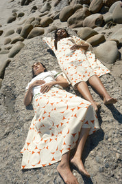 Ballad Dress - Fruit Bell Tomato/Cream