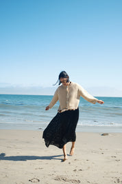 Mari Lace Skirt - Black