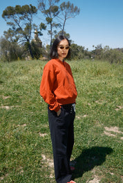 Noah Henley Sweatshirt - Pepper