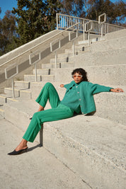 Sheba Cardigan Sweater - Clover