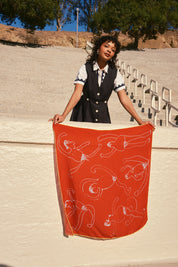 Lou's Nudes Scarf