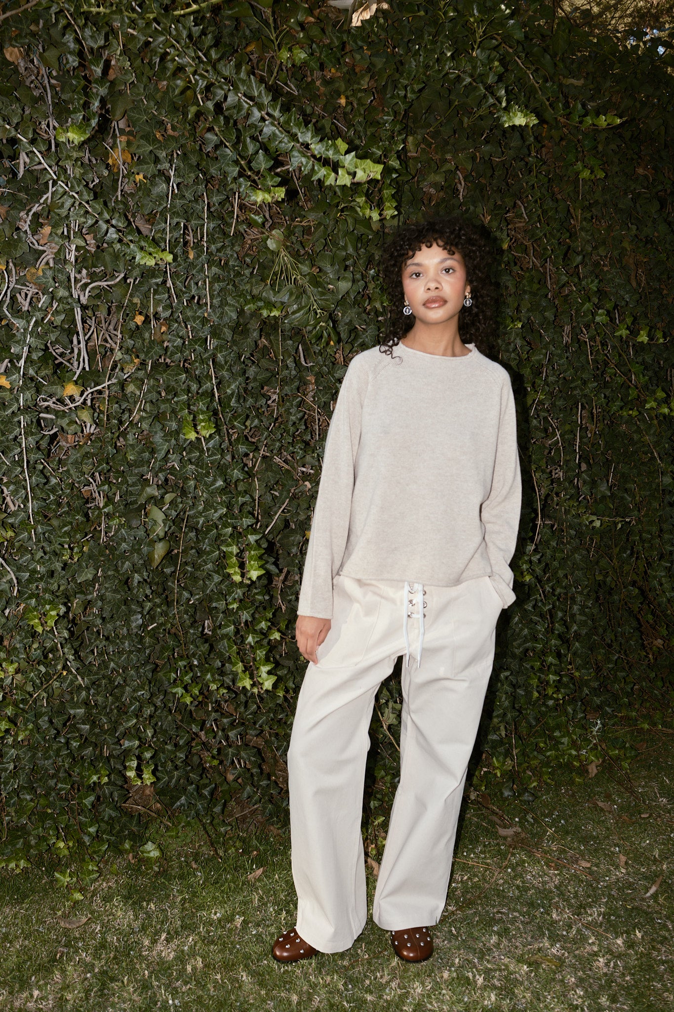 Iris Rollneck Pullover - Parchment