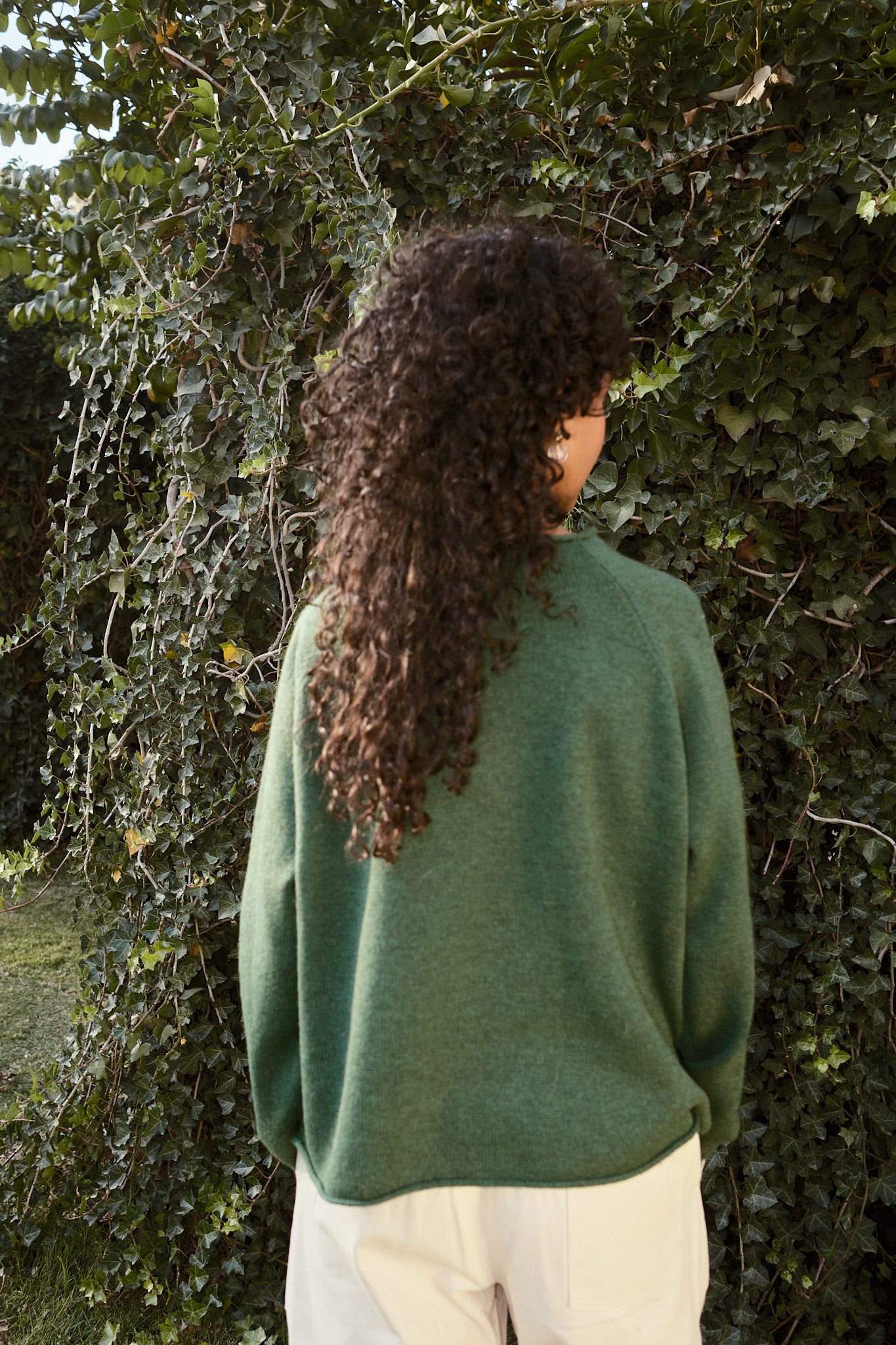 Iris Rollneck Pullover - Cedar