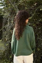 Iris Rollneck Pullover - Cedar