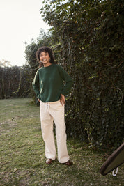 Iris Rollneck Pullover - Cedar