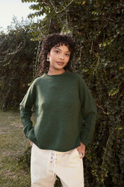 Iris Rollneck Pullover - Cedar