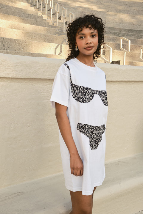 Florida Woman Appliqué Dress