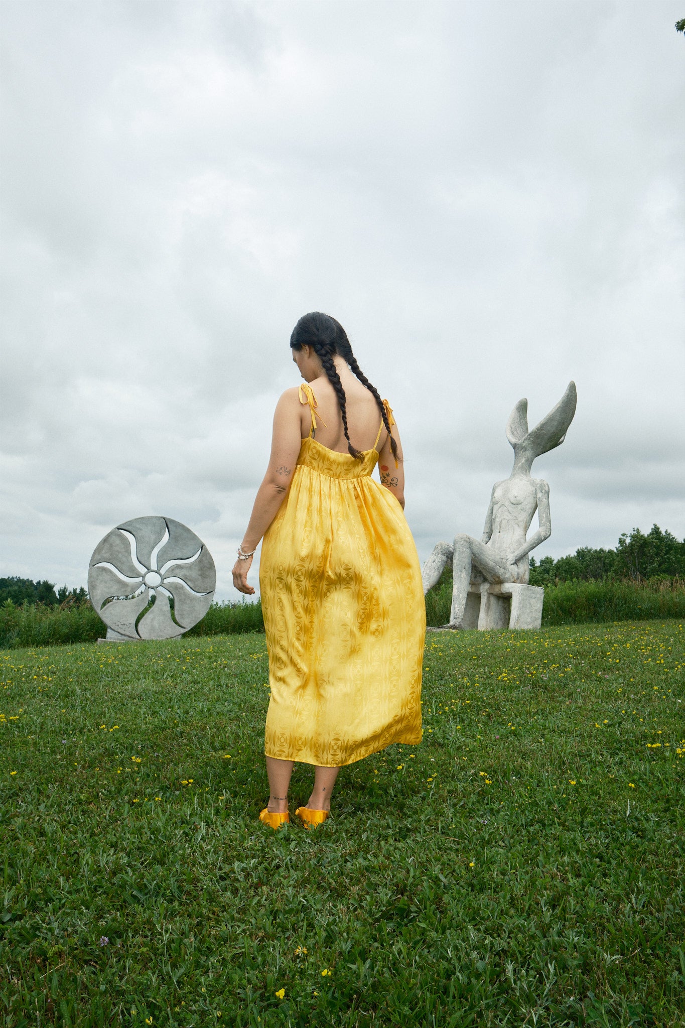 Seraphina Tank Dress - Marigold