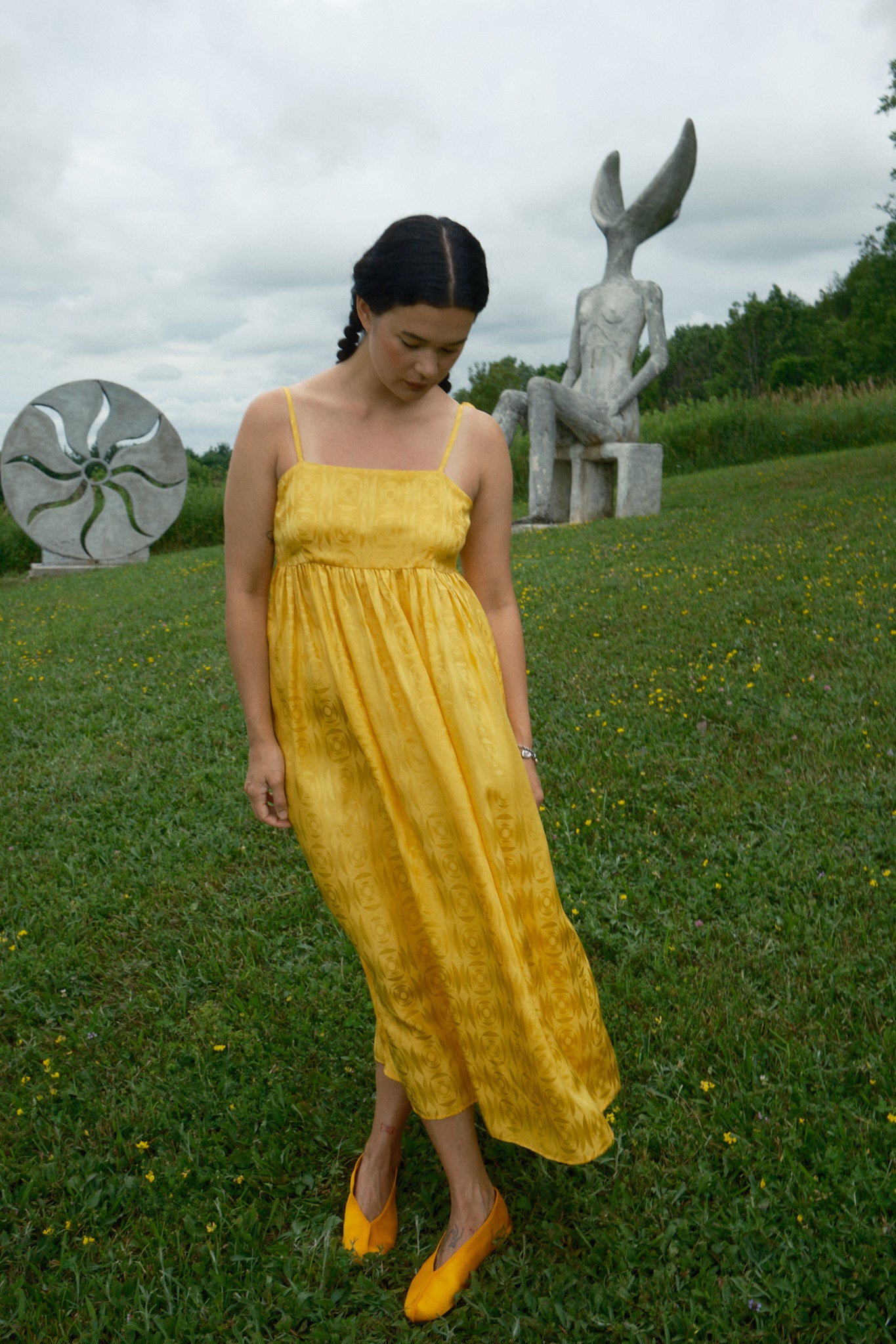 Seraphina Tank Dress - Marigold, view 5