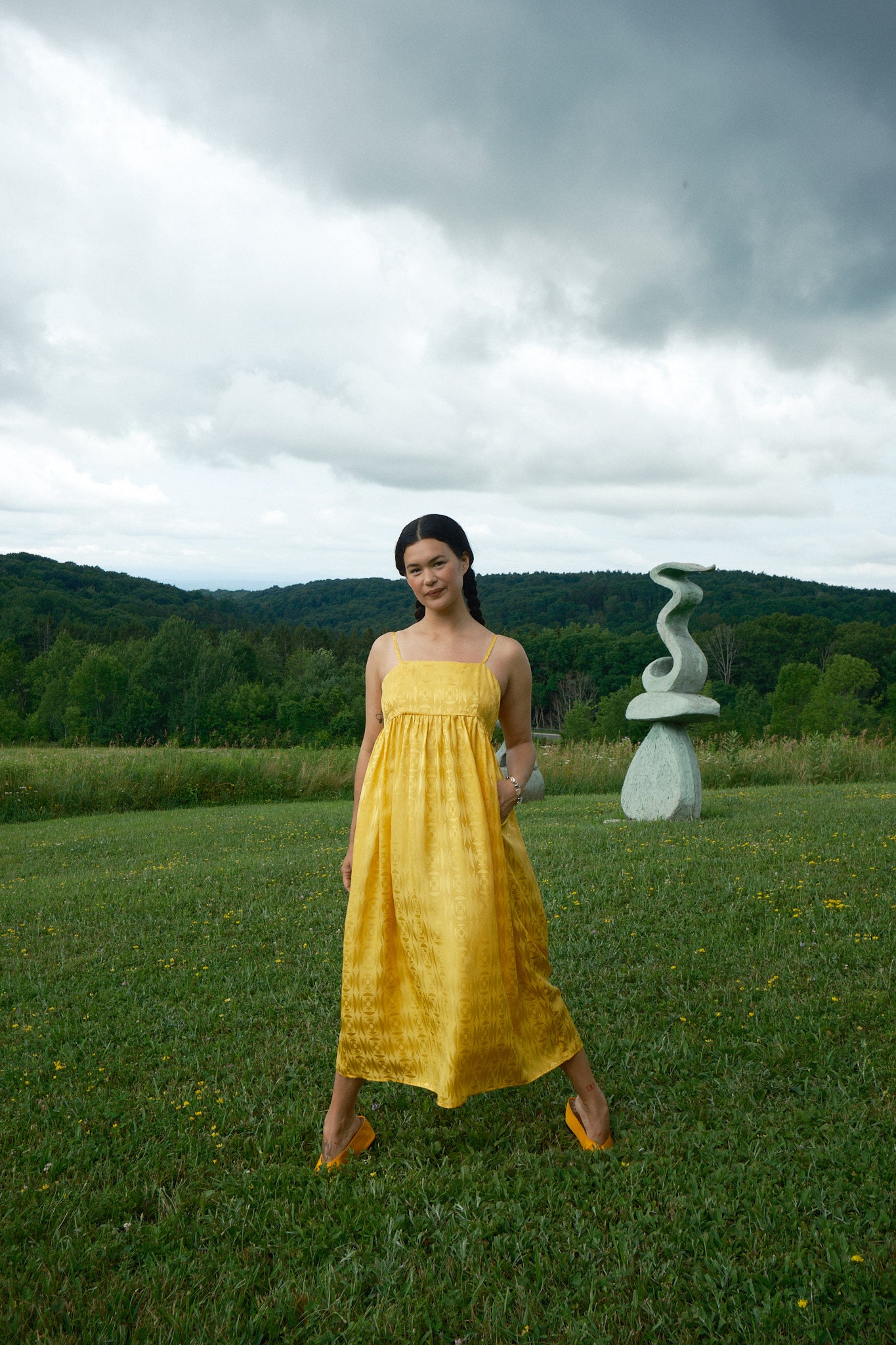 Seraphina Tank Dress - Marigold