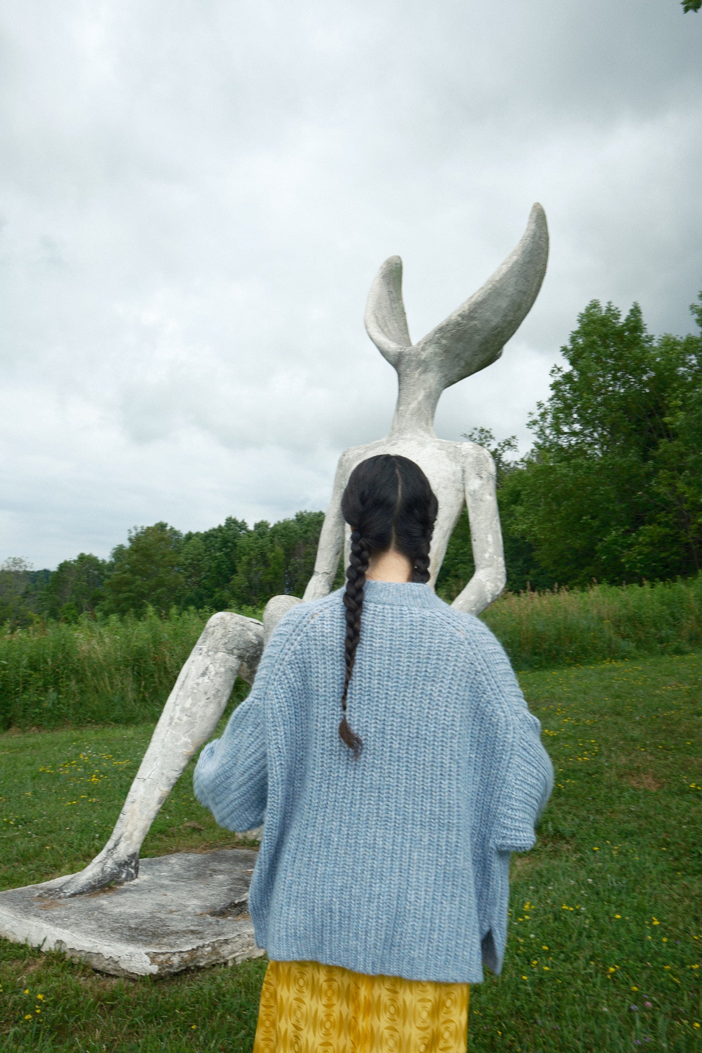 Sybil Ribbed Cardigan - Powder