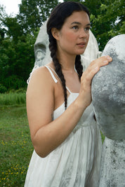 Seraphina Tank Dress - White