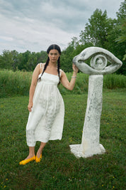 Seraphina Tank Dress - White