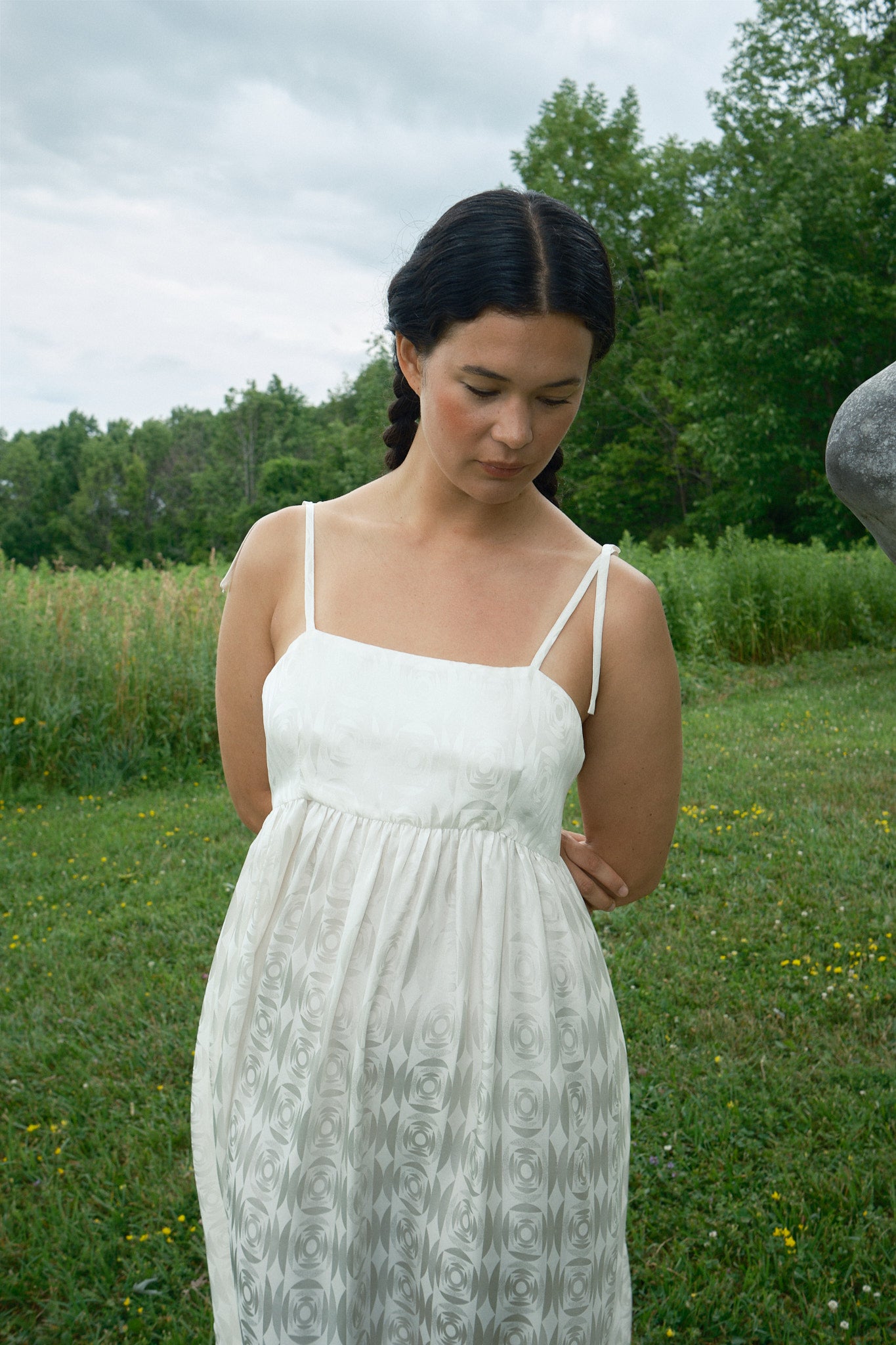 Seraphina Tank Dress - White