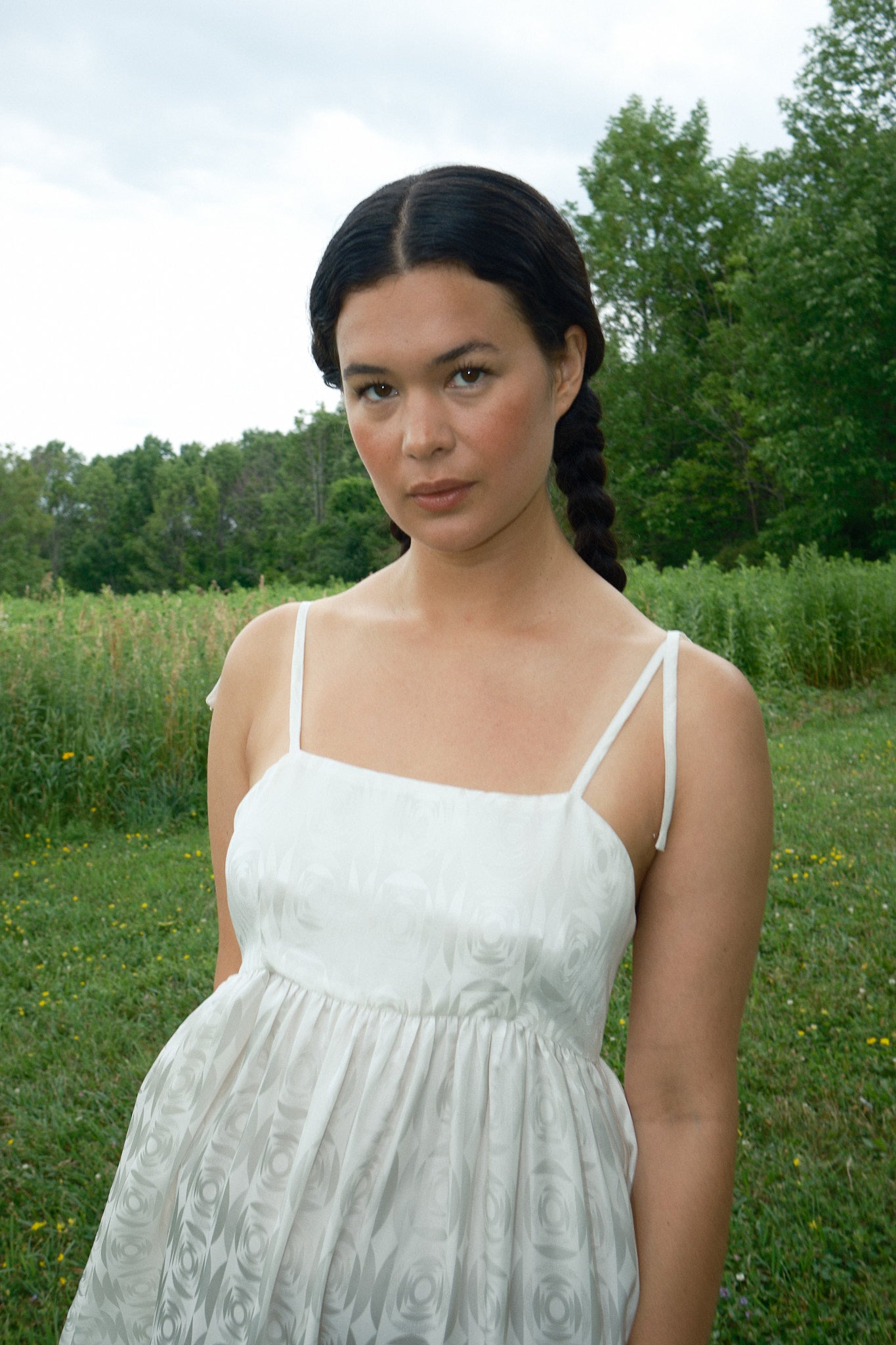 Seraphina Tank Dress - White