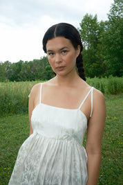 Seraphina Tank Dress - White