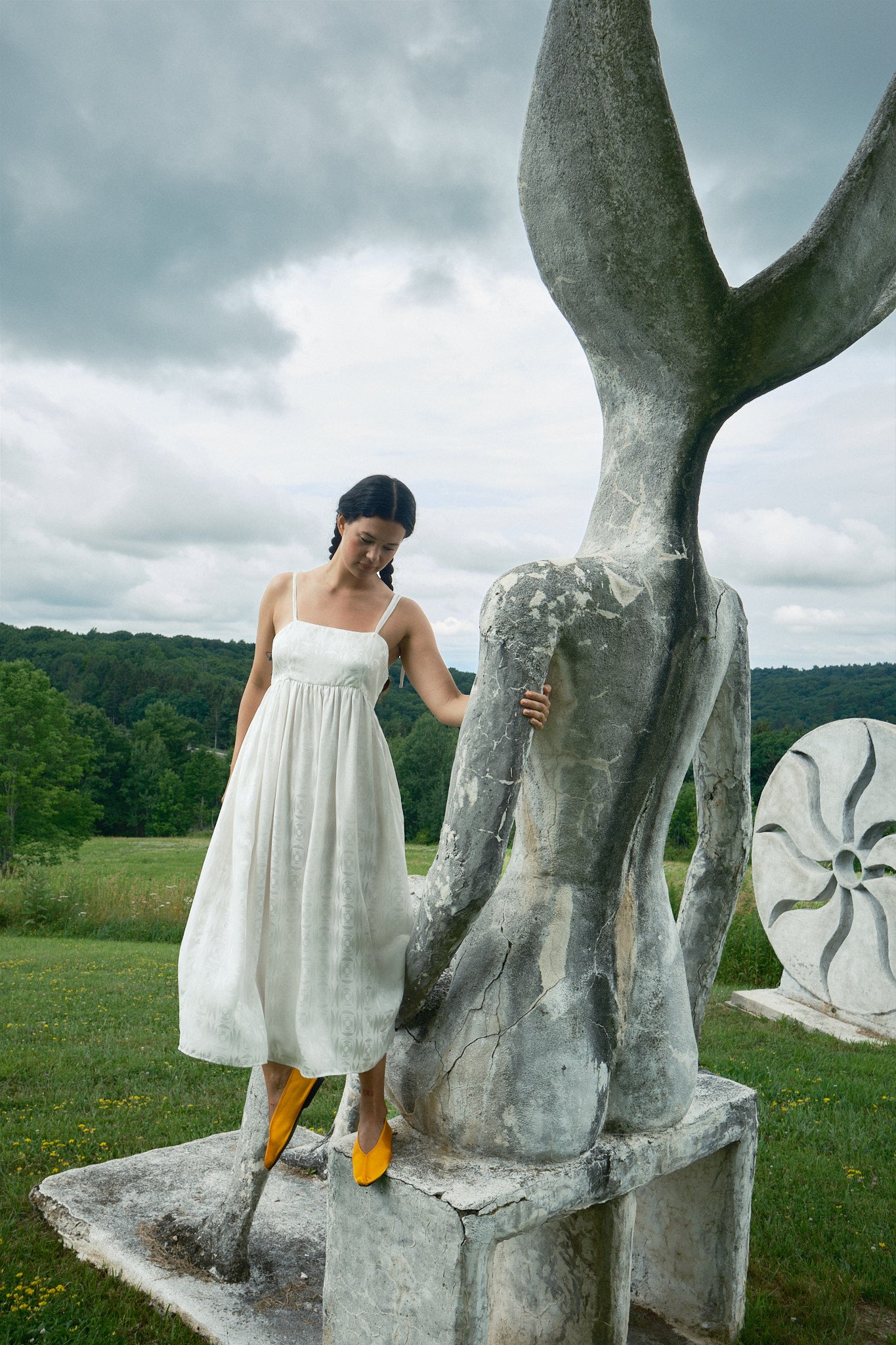 Seraphina Tank Dress - White