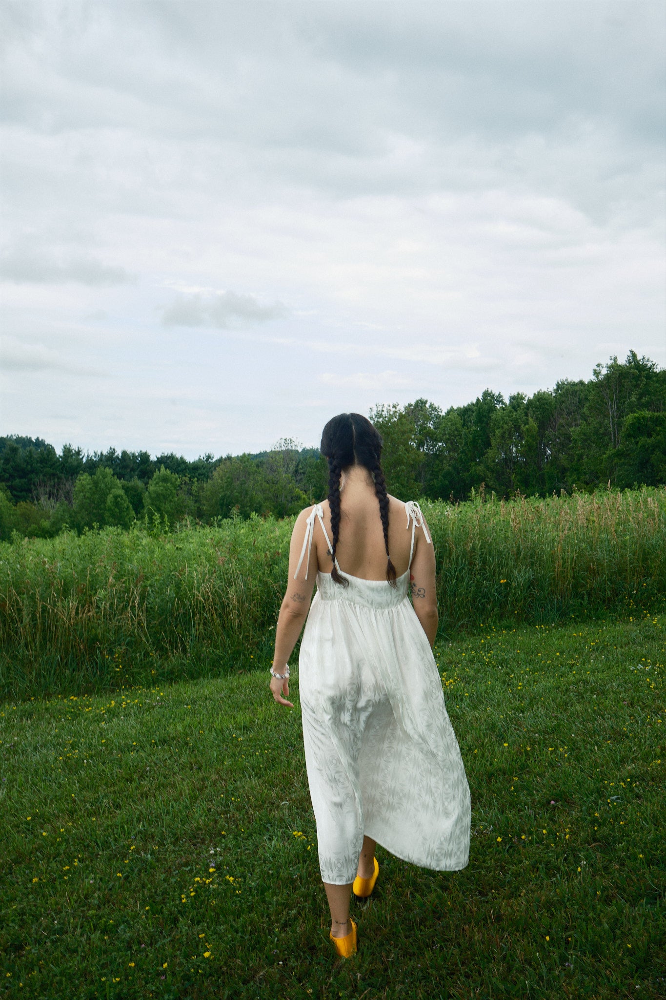 Seraphina Tank Dress - White