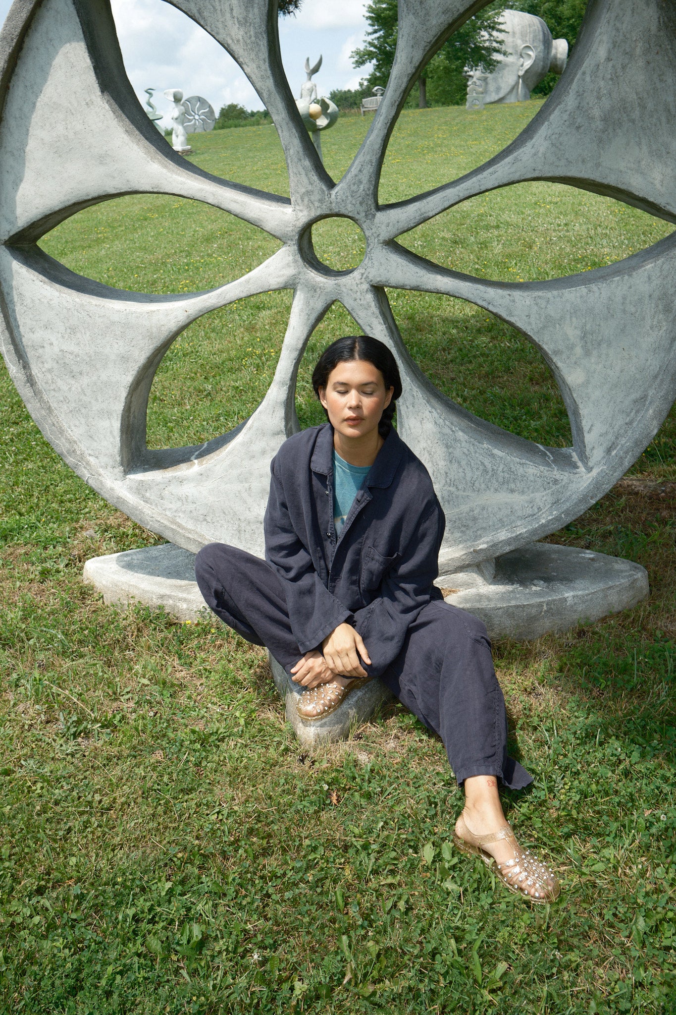 Forager Coat - Sesame Linen