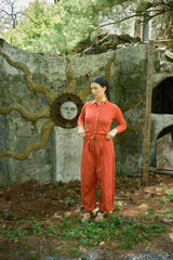 Studio Pant - Cherry