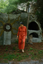 Studio Pant - Cherry