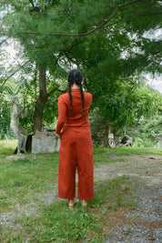 Studio Pant - Cherry