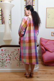Nikki Chasin x The House That Lars Built Ballad Dress in Midsommar Plaid