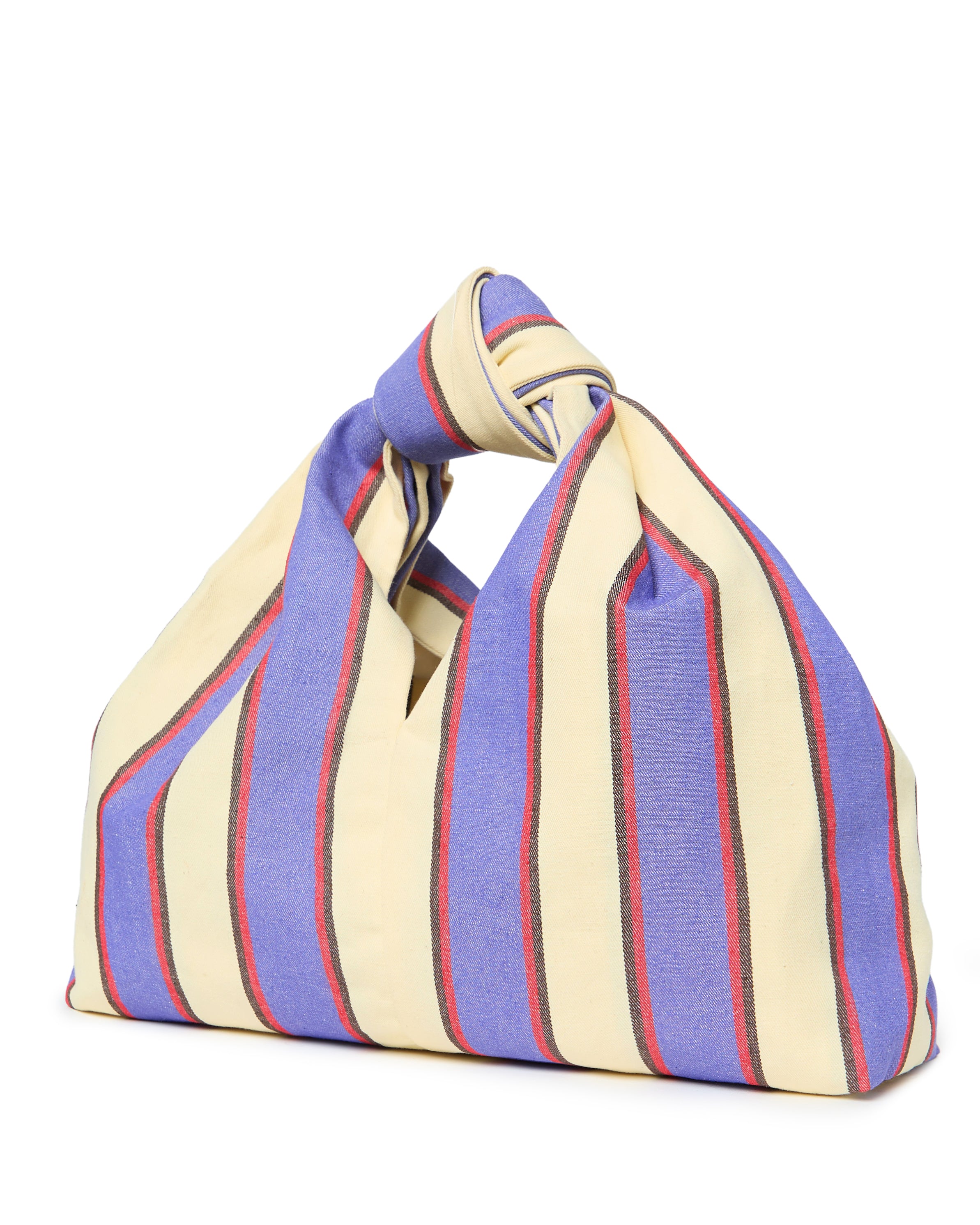 Helga Top Knot Bag - Striped