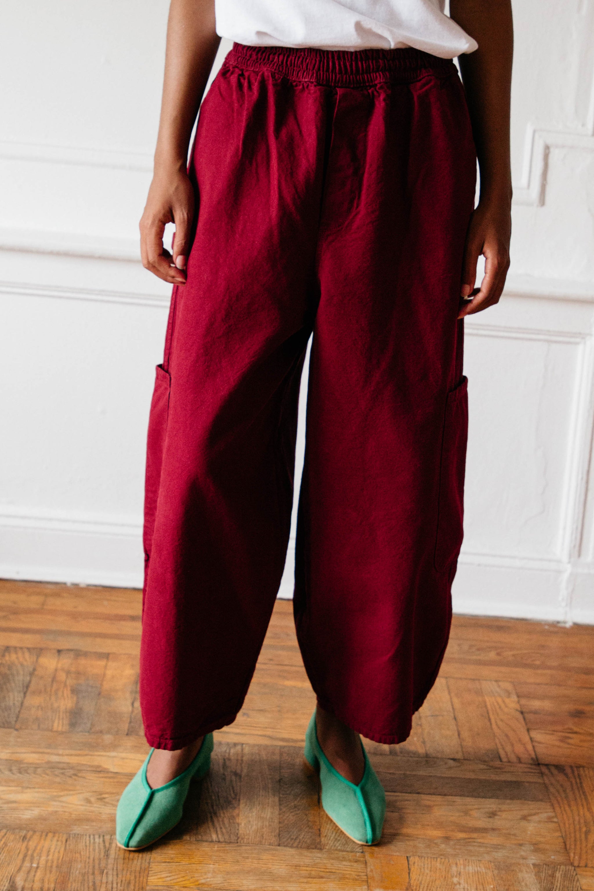 Chef Pants - Wine – Nikki Chasin