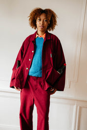 Forager Coat - Wine