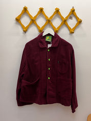 Forager Coat - Horizontal Corduroy Wine