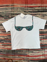 Florida Woman Appliqué T  - White/ Meadow