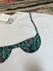 Florida Woman Appliqué T  - White/ Meadow