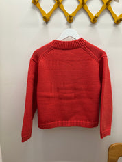 Shiloh Cotton Cardigan - Coral