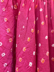 Tie Dye Ballad Dress - Pink Dot