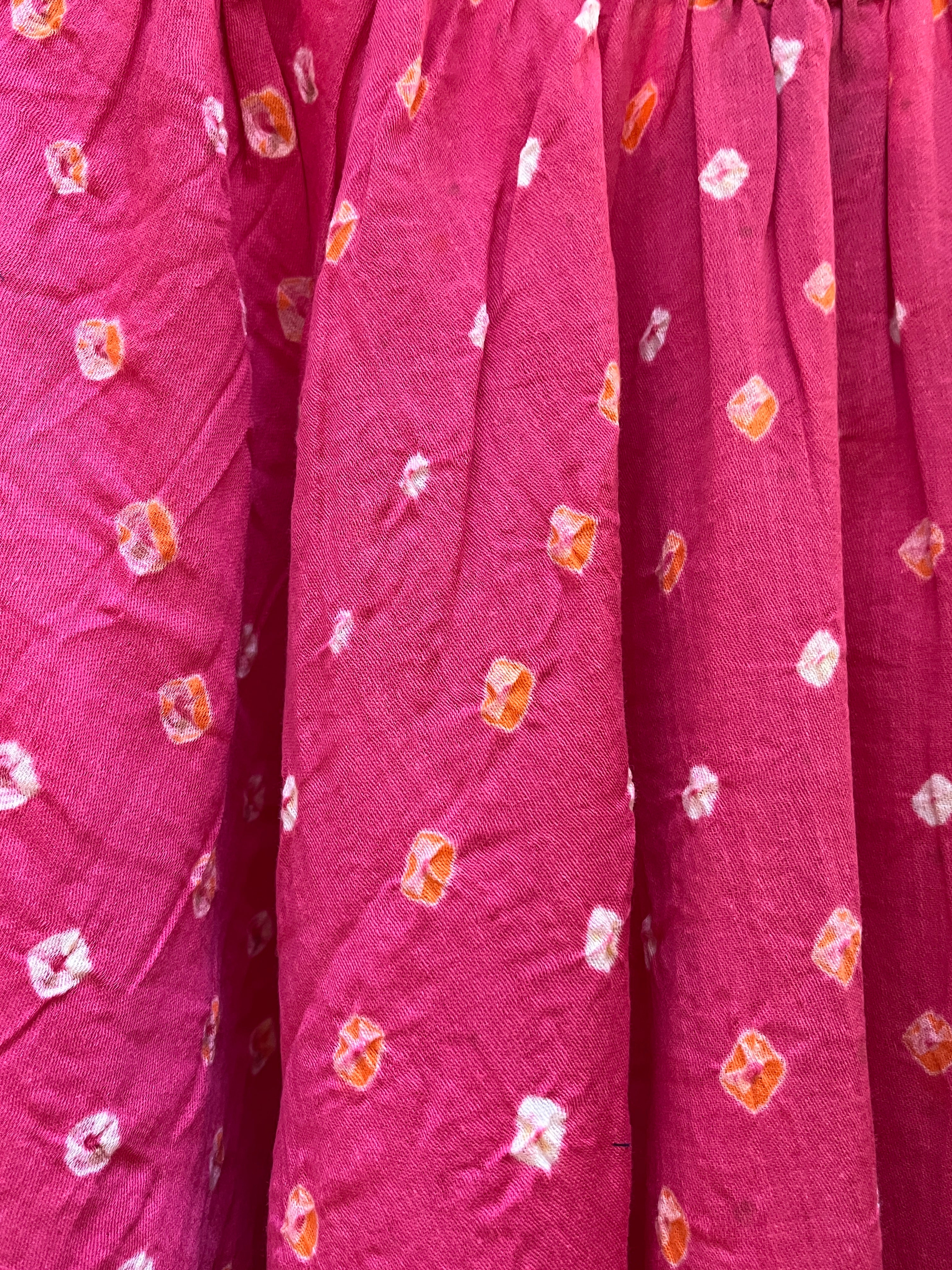 Tie Dye Ballad Dress - Pink Dot