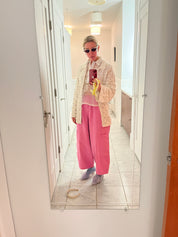 Chef Pants - Donut Box Pink