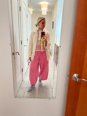 Chef Pants - Donut Box Pink