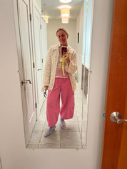 Chef Pants - Donut Box Pink