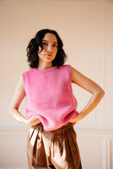 Sabine Alpaca Sweater Vest- Dollhouse