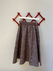 Play Skirt - Green/Burgundy Swirl