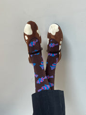 Sauntering Socks - Chocolate Fish