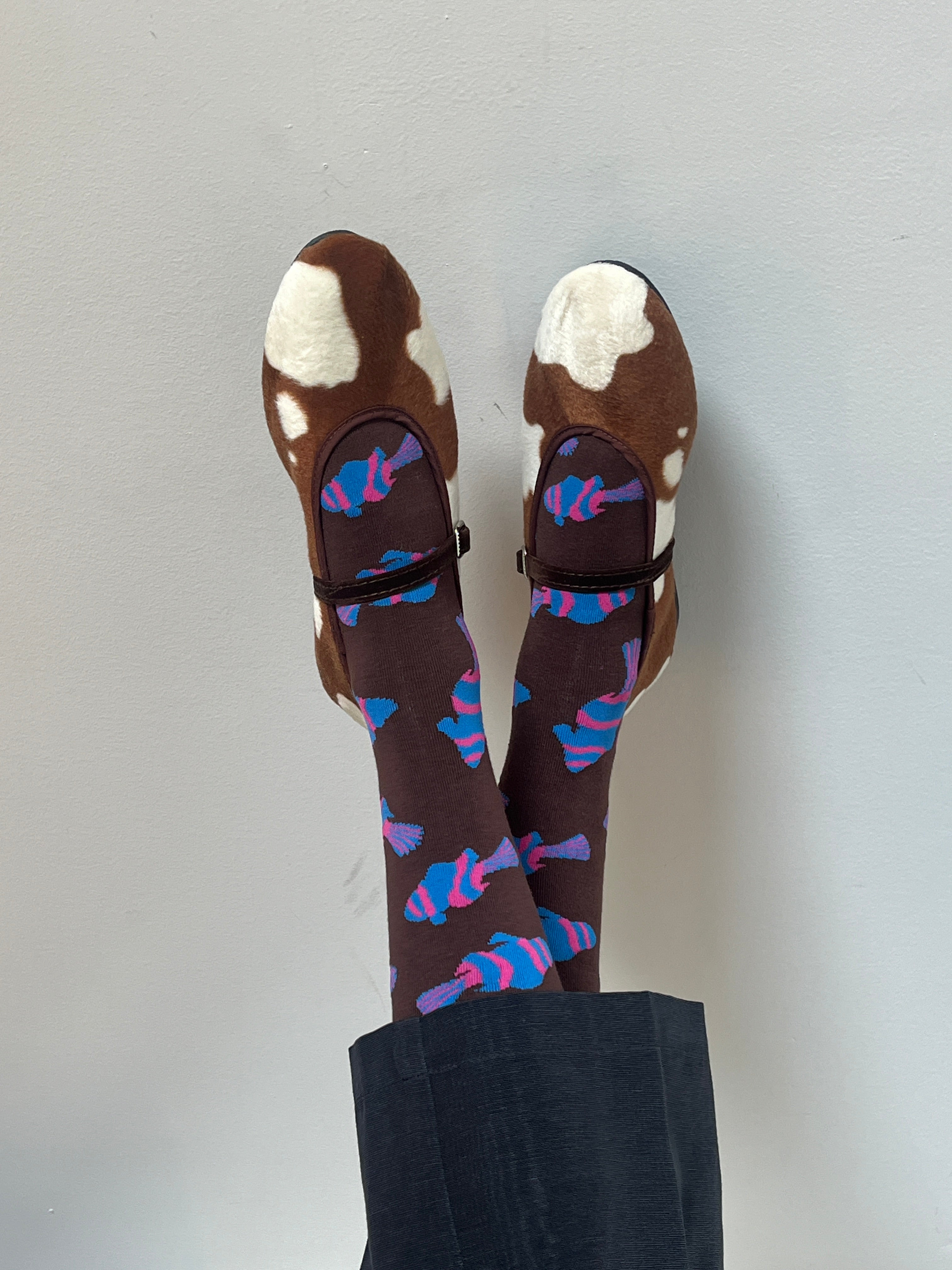 Sauntering Socks - Chocolate Fish