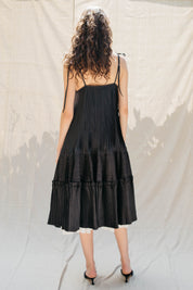 Octave Dress - Black/Ivory