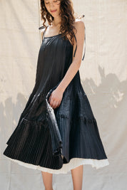 Octave Dress - Black/Ivory