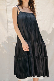 Octave Dress - Black/Ivory
