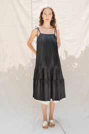 Octave Dress - Black/Ivory