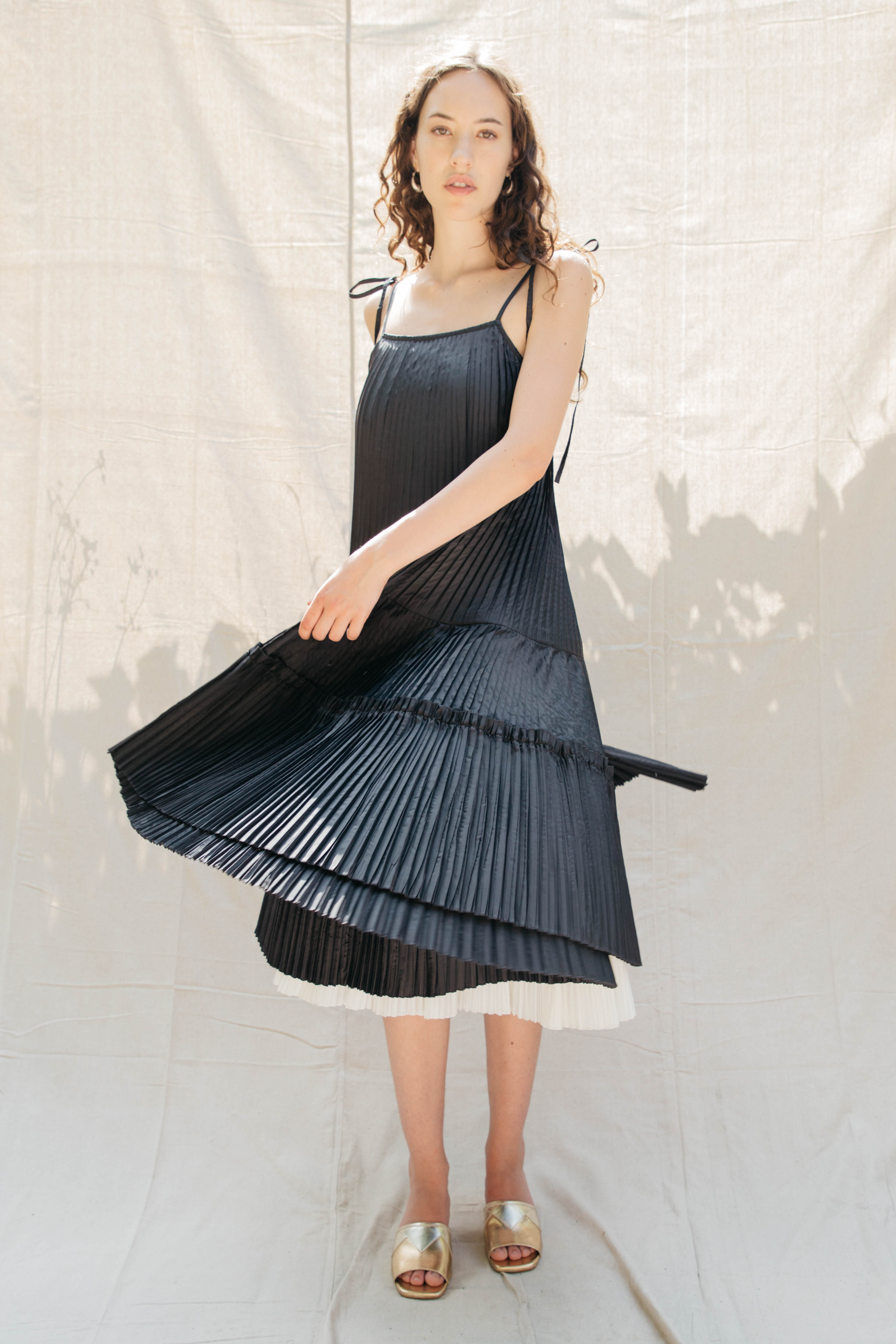 Octave Dress - Black/Ivory