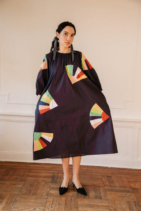 Ballad Dress &middot; Fan Patch Appliqué